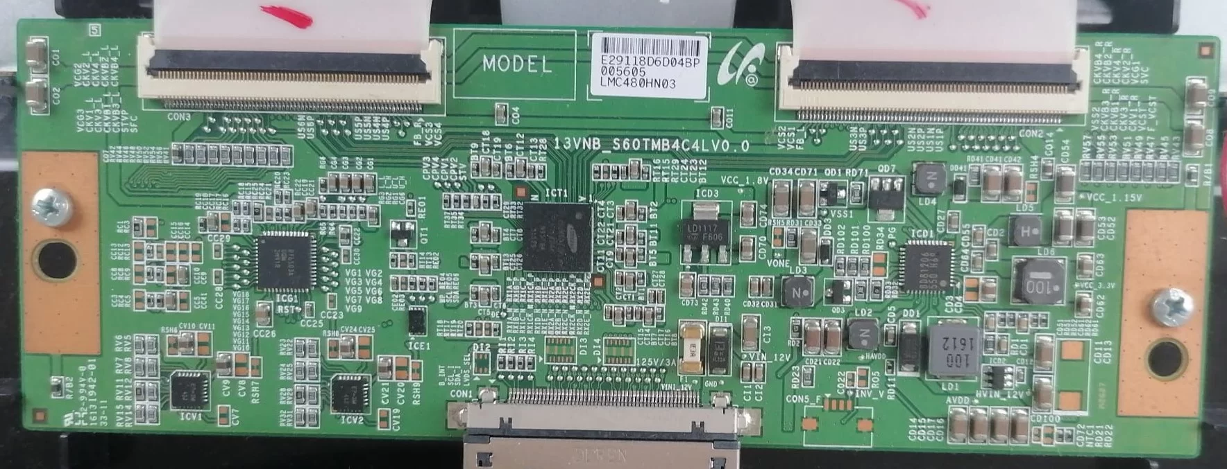 Carte T-Con PRO ELECTRO TCON-0148 (13VNB_S60TMB4C4LV0.0/LMC480HN05) - Occasion