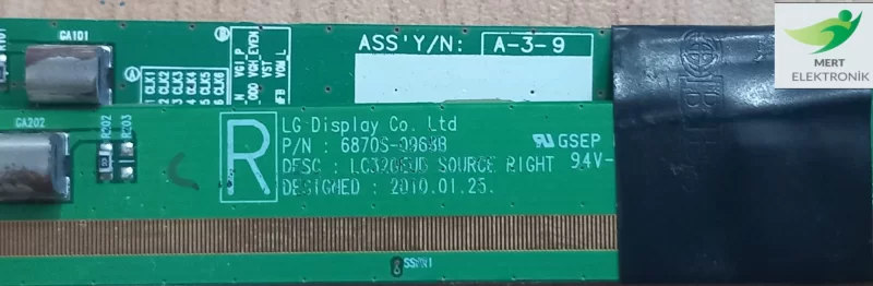 6870S-0968B PANEL PCB-GOF