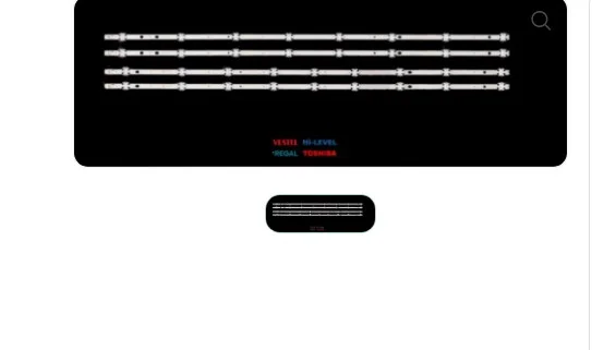 Philips 43pus6031,43uhl910, Fınlux 43fu610 ,43ub8800 , Regal 43r6010u ,43ud8800 , 43ub7750 led bar