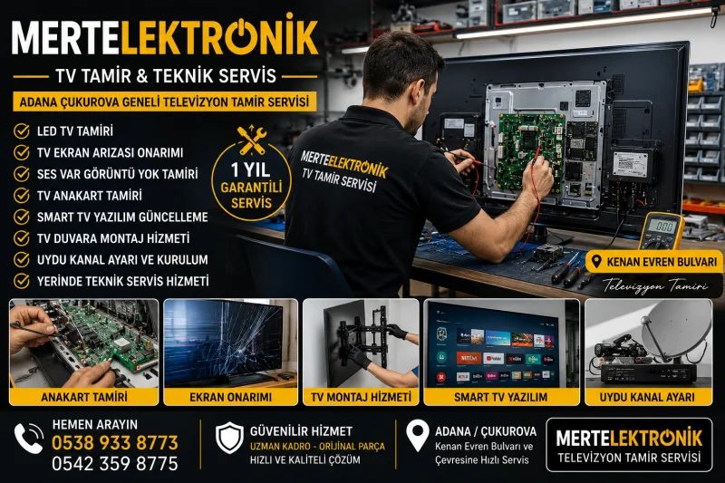 Kenan Evren Bulvarı Televizyon Tamiri