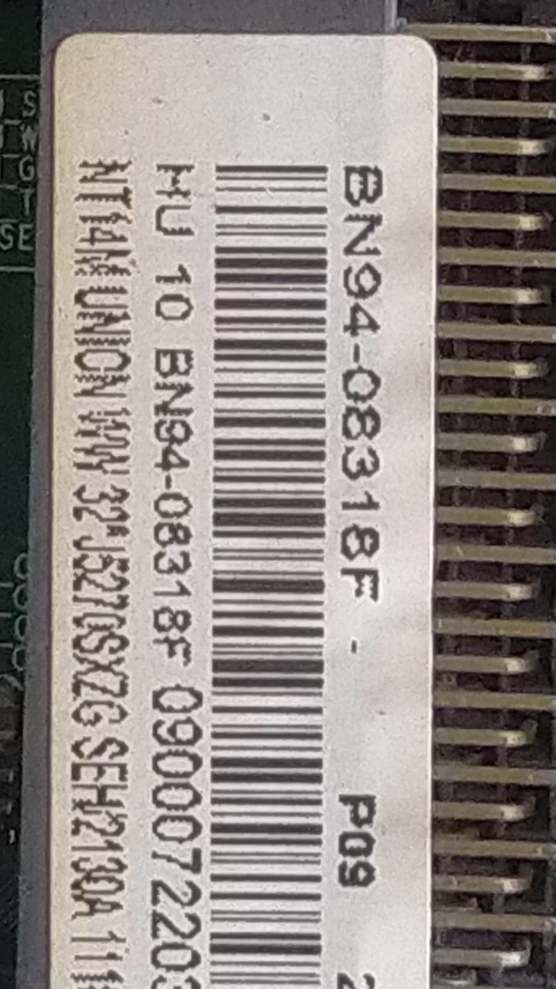 Bn41-02360B , Bn94-08318F Samsung 32J5373 Main Board Anakart 
