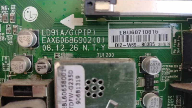Eax60686902, (0) Lg 37lh3000 Mainboard, Anakart