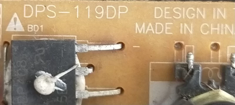 DPS-119DP  Arçelik A40LW5533 Power Board Besleme