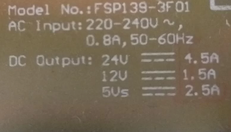 FSP139-3F01 Arçelik A32LCC0B Power Board 