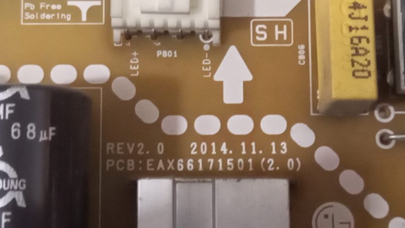 EAX66171501 32LF630V BESLEME 32LF630 BESLEME POWER