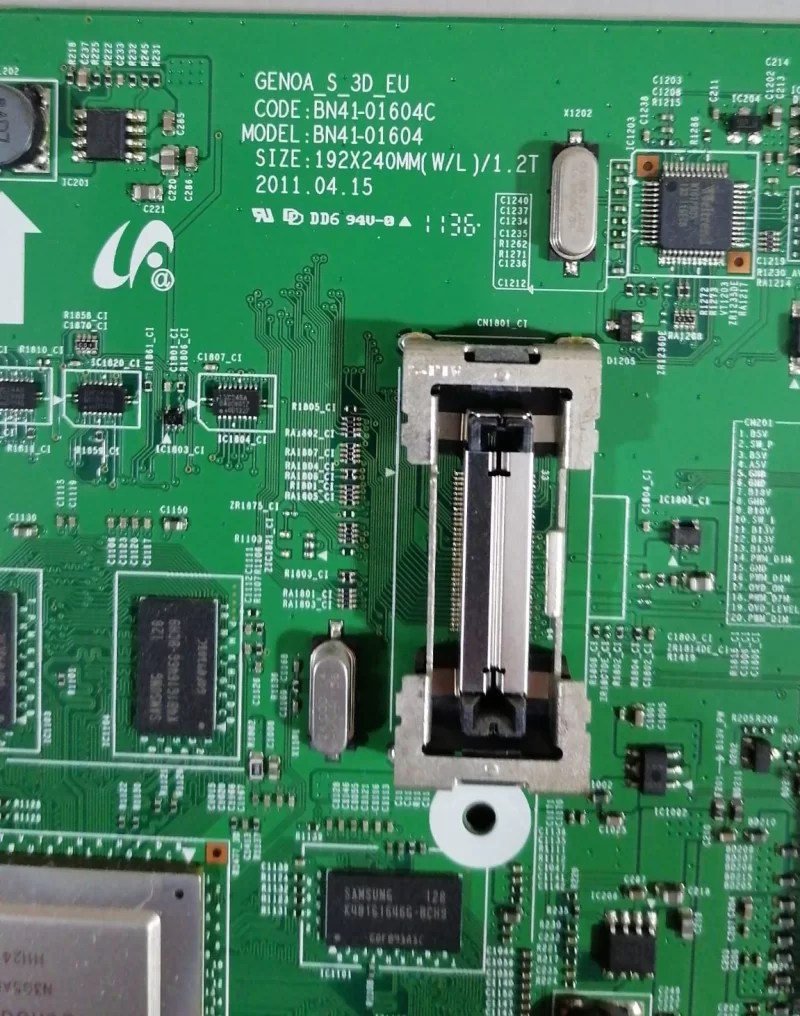 BN41-01604C, BN94-05371A, SAMSUNG UE46D6000 MAİNBOARD ANAKART