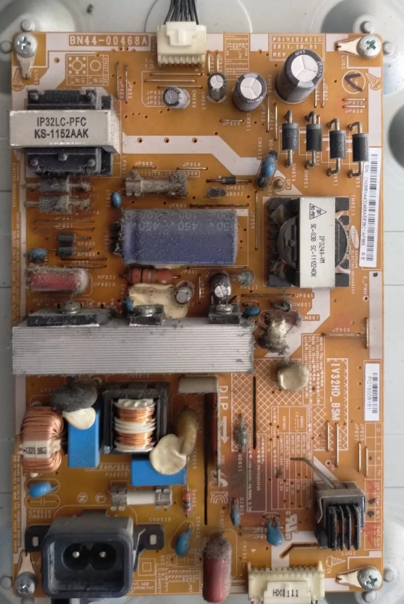 BN44-00468A , REV 1.0 , Power Board , Samsung Besleme