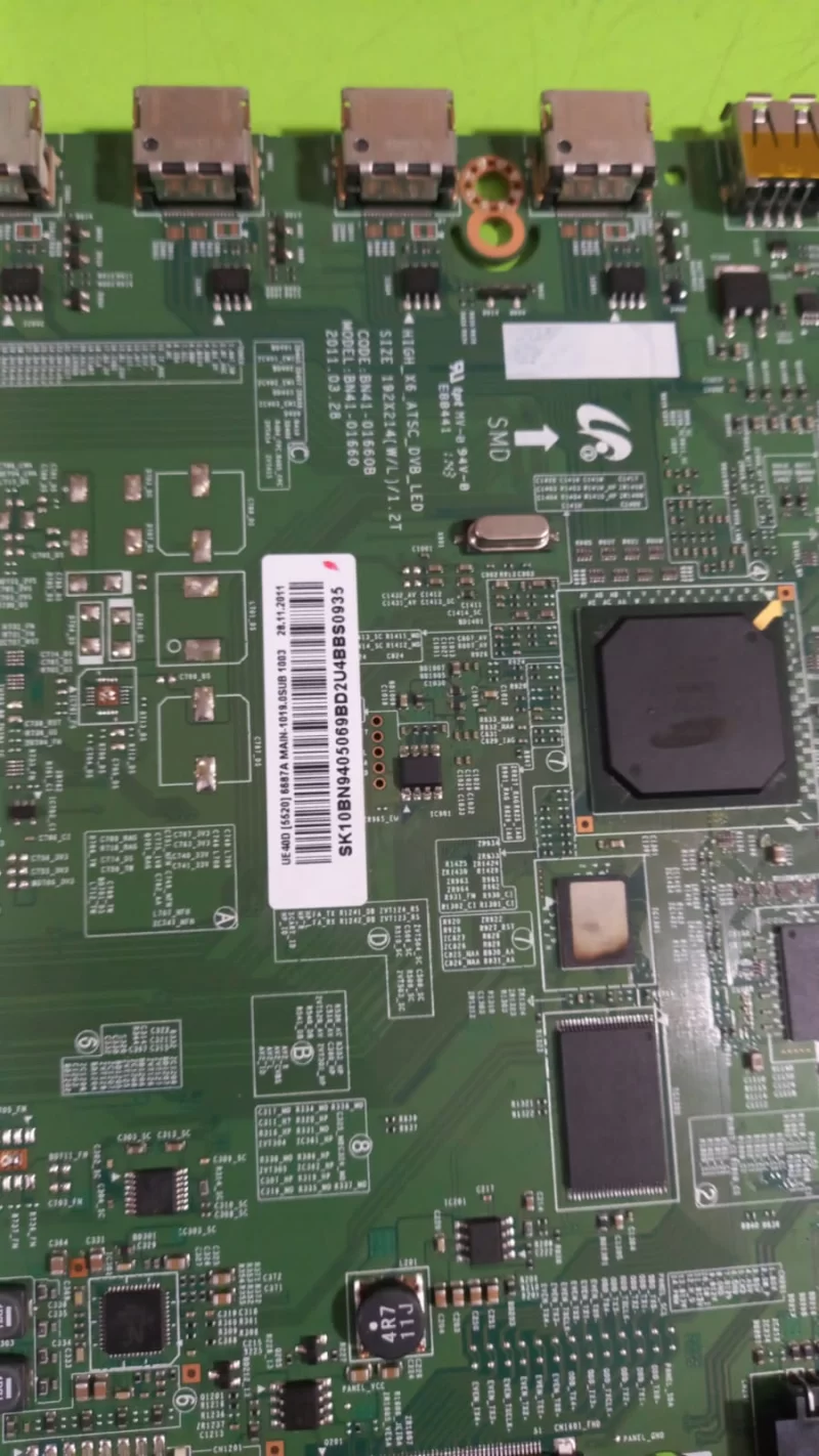 Bn94-05069b, Bn41-01660b, Samsung Ue40d5520 Mainboard , Anakart