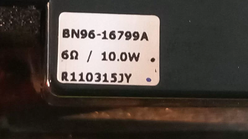 Bn96-16799a, Samsung Ue32d6500 Hoparlör