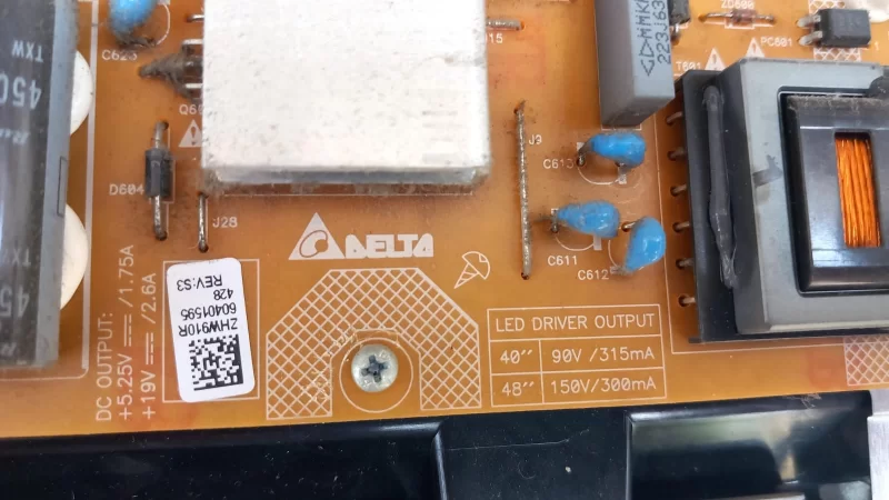 DPS-101EP A, 2950336903,  B40 LB 5533,  Powerboard, Besleme