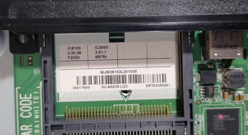 EAX64797003 (1.2), EBT62383461, LG 32LA620S MAİNBOARD ANAKART