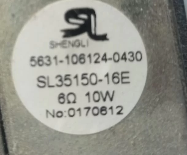 SL35150-16E Beko B40L57414B Hoparlör Ses Sistemi