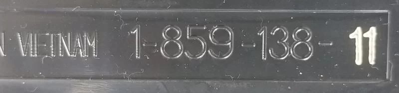 1-859-138-11 Sony 55XD8505 Hoparlör Ses Sistemi