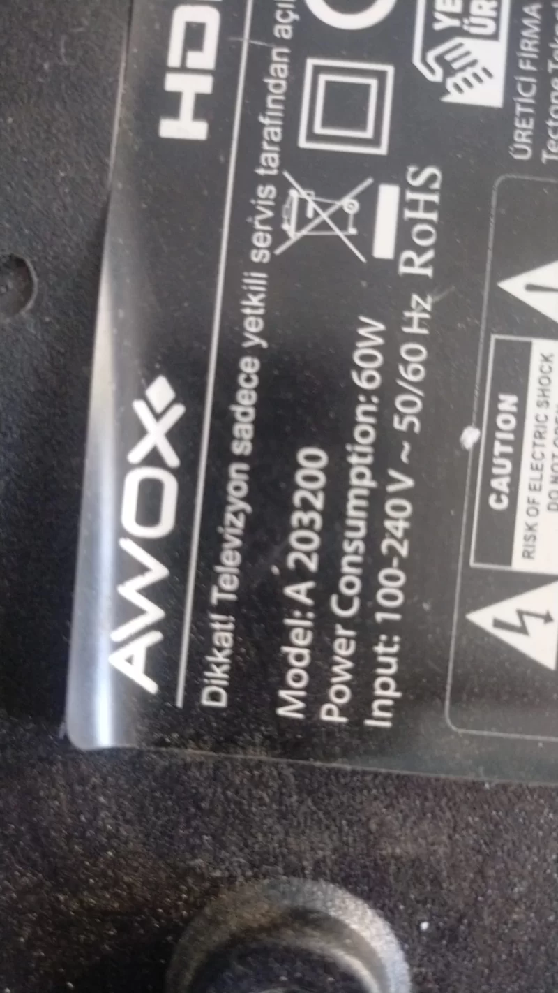 TP.MS3663S.PB803 , Awox A203200 Main Board Anakart