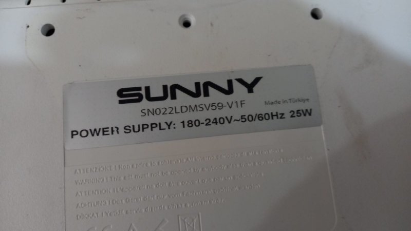 SUNNY SN022LDMSV59-V1F, SN023LD12AT031 TV YER AYAĞI ,MASA SEHPASI