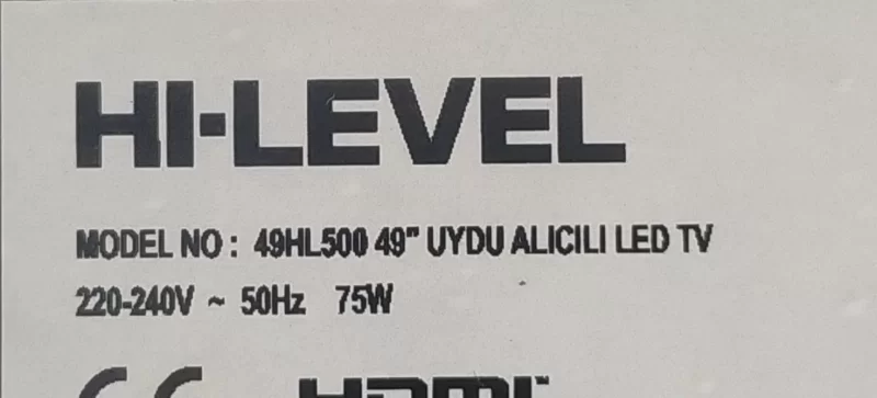 17IPS12 , 23321119 , 27632811  Hi-Level 49HL500 Besleme