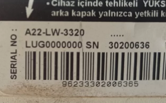 Vut190r-6, Tdtc-G426d, 1211a0915, Arçelik  A22-Lw-3320 Anakart