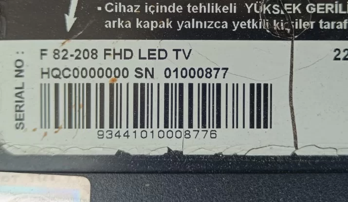 T370hw04 V0, Arçelik F 82-208 Fhd Led Driver