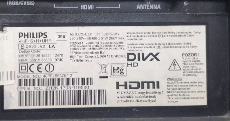 313929716941, PHİLİPS 40PFL5537 MAİNBOARD ANAKART