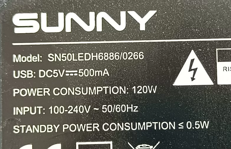 50f1-P-Ir-Keyv1.1 209-6-28, Sunny Sn50ledh6886/0266 Kumanda Gözü Sensör Ir