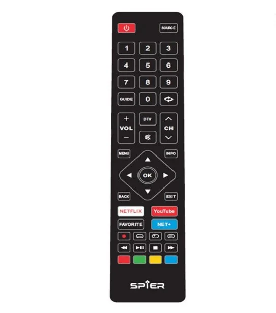 Sharp Universal Youtube Netflix Tuşlu Kumandası