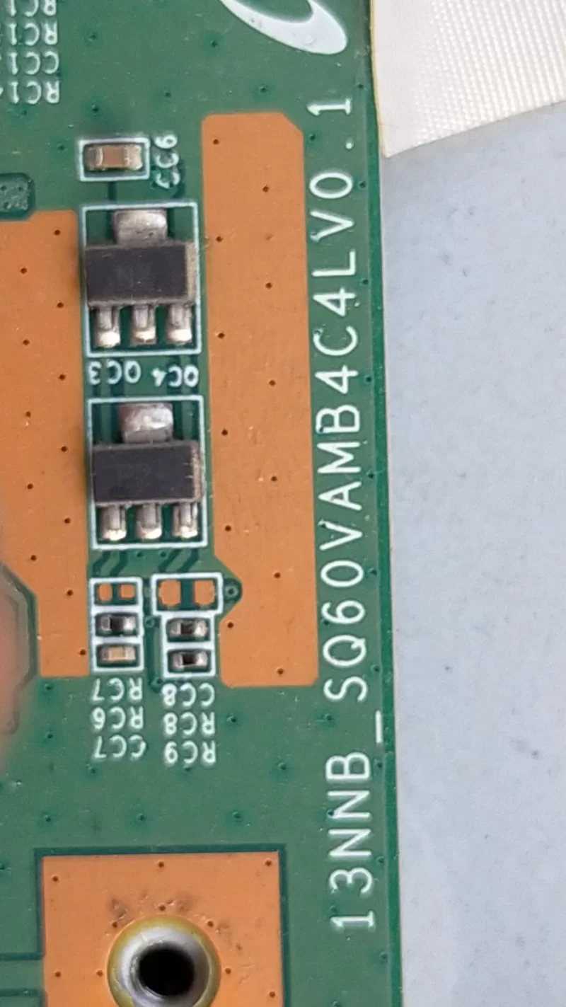 13NNB_SQ60VAMB4C4LV0.1 , Philips 40PFL4308 T-con Board 