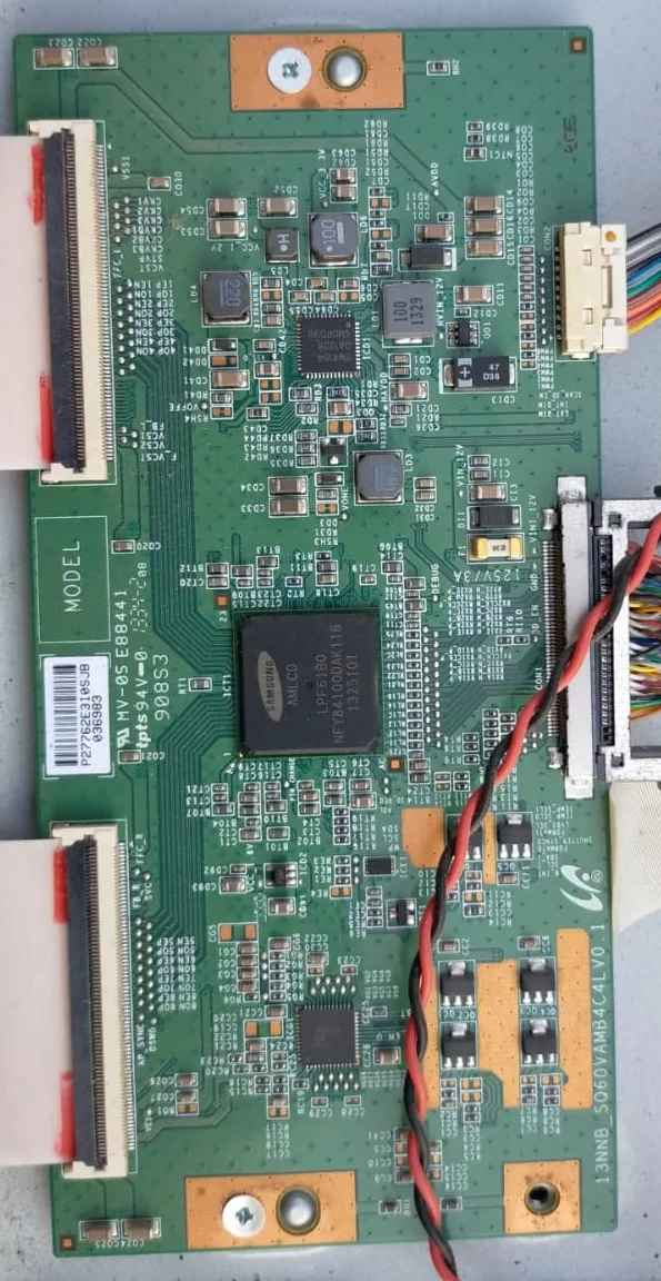 13NNB_SQ60VAMB4C4LV0.1 , Philips 40PFL4308 T-con Board 