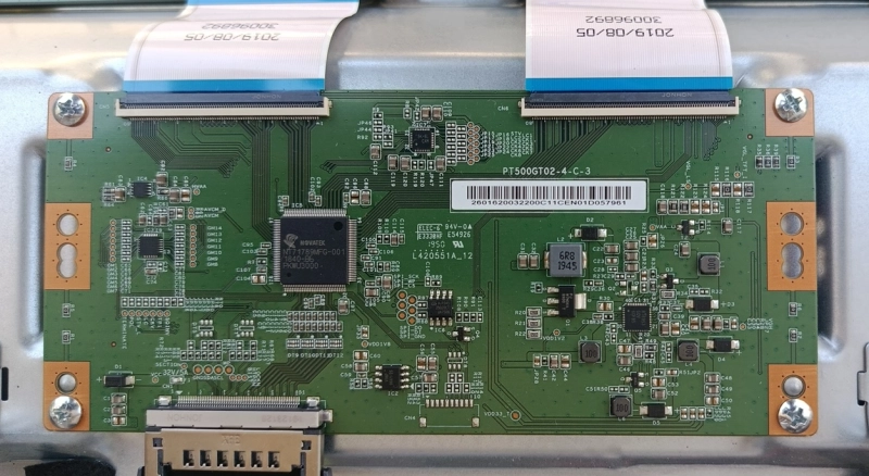 Pt500gt02-4-C-3 , Vestel 50u9400 T-Con Board