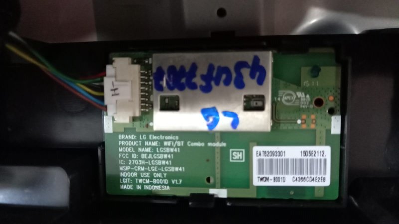 LGSBW41 EA T62093301 LG 43UF7787 WiFi kartı