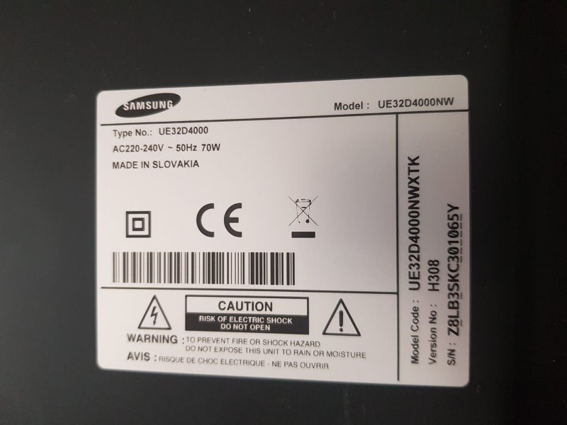 SAMSUNG UE32D4000,BN41-01747A,MAİN BOARD,ANAKART