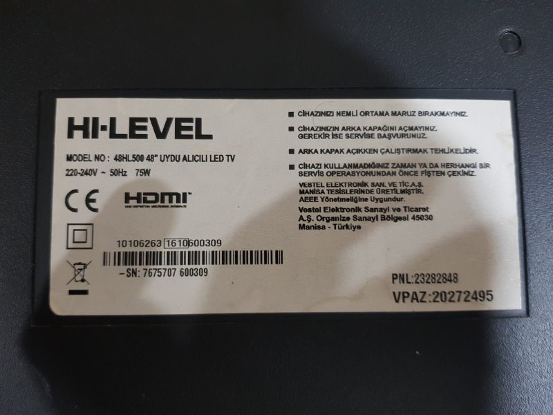 HI LEVEL 48HL500,TV AYAĞI,MASA ÜSTÜ AYAĞI