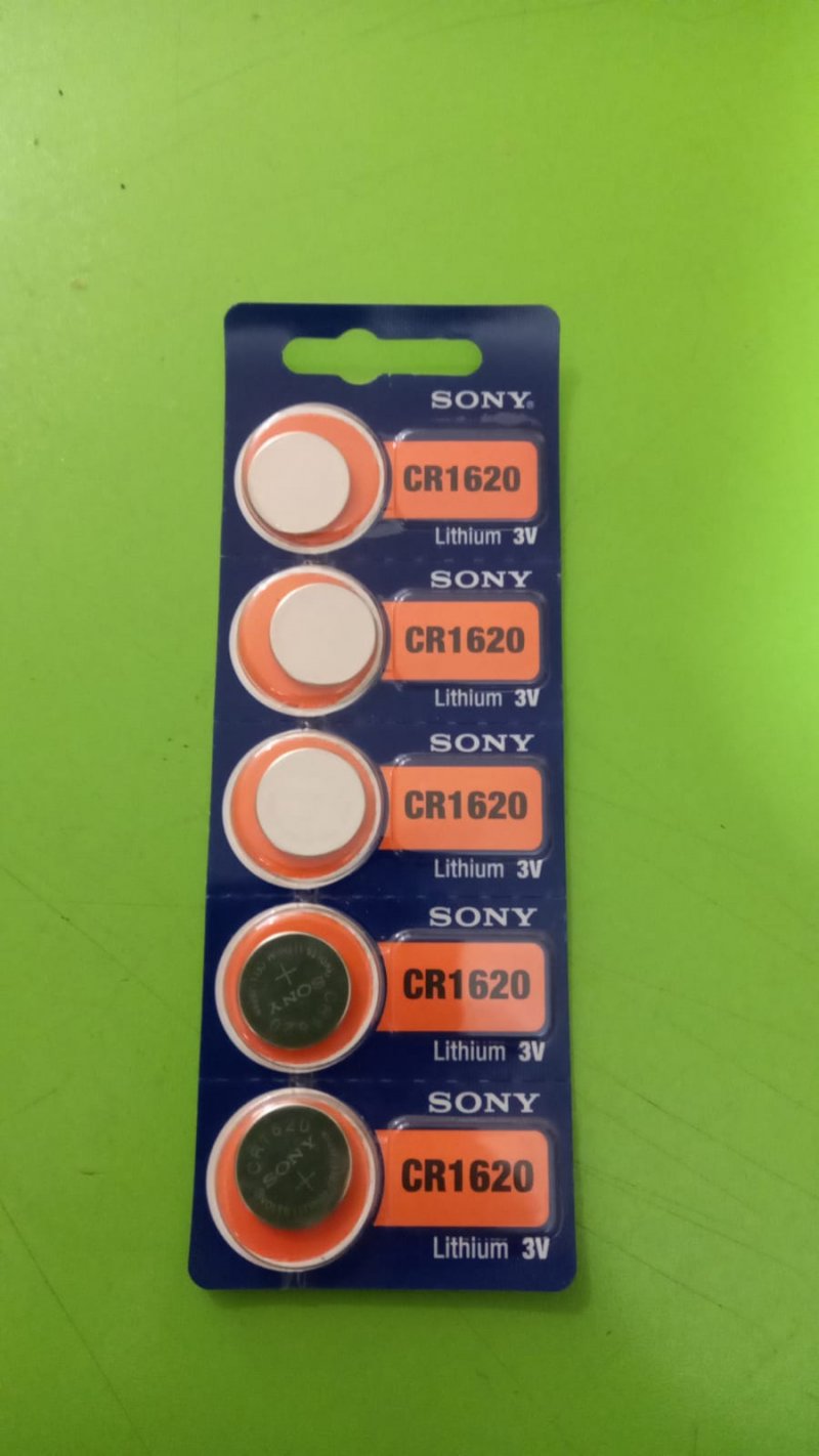 Sony CR1620 Lityum 3 Volt Pil 5Lİ