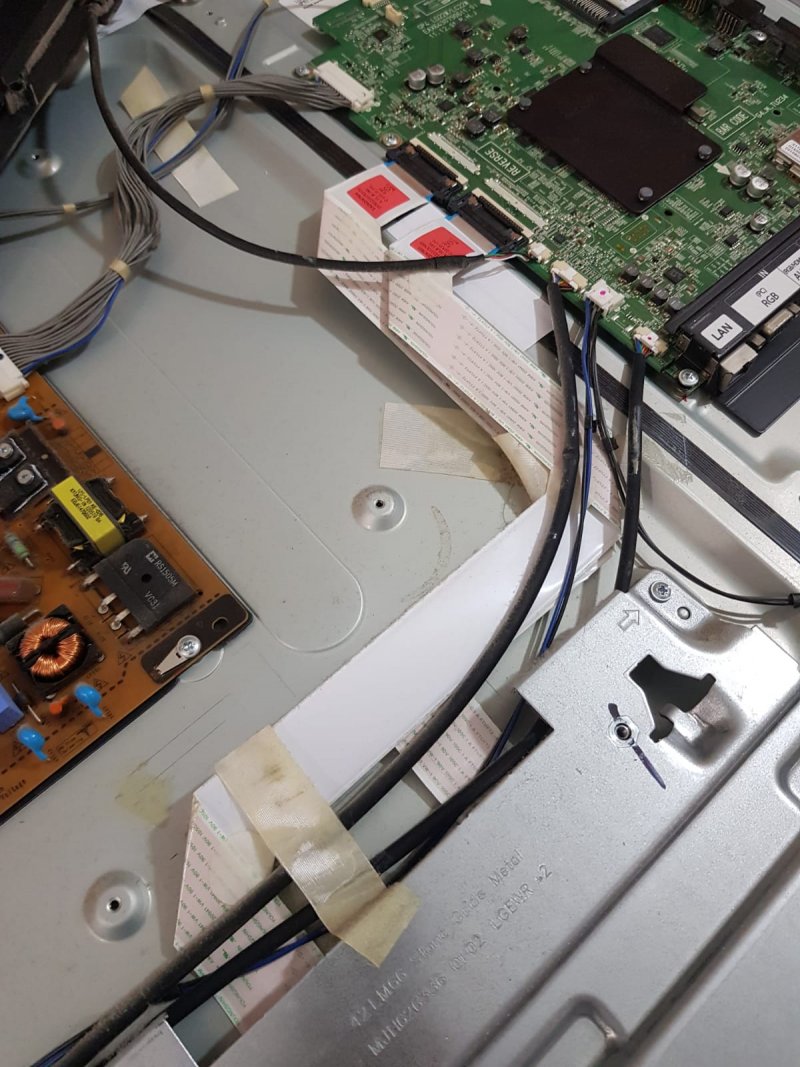 LG 42LM670S,EAD62087806,LVDS KABLO-TAKIM HALİNDE,FABRİKA ORJINALI