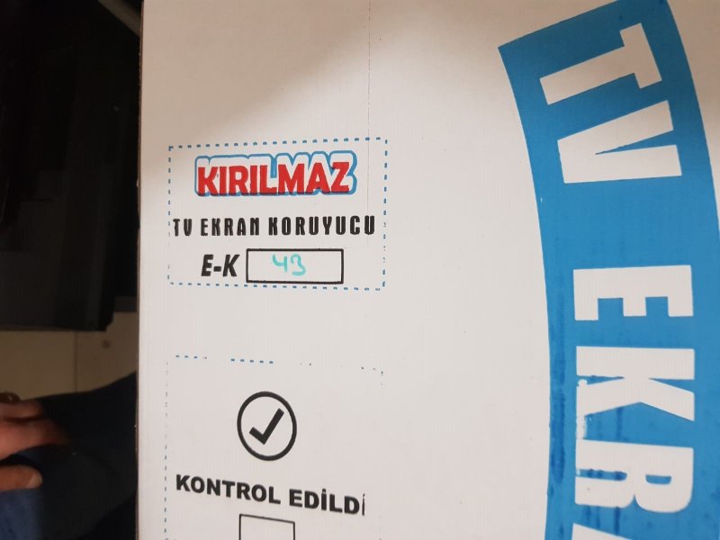 42 ve 43 inç TV VE TÜM TVLERE KIRILMAZ CAM,EKRAN KIRILMASINA SON