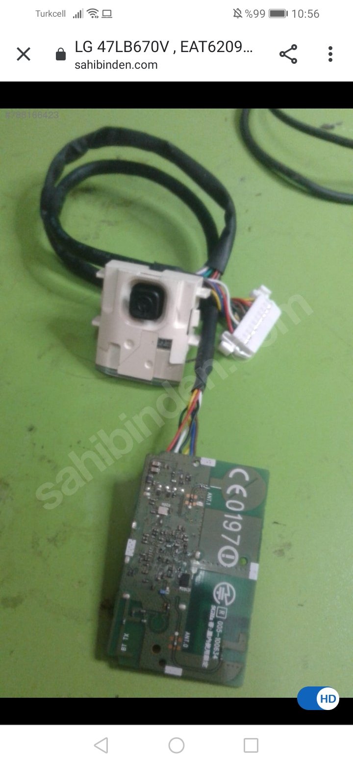LG 47LB670V , EAT62093301 , EBR78480601 , IR , POWER BUTON WI-FI