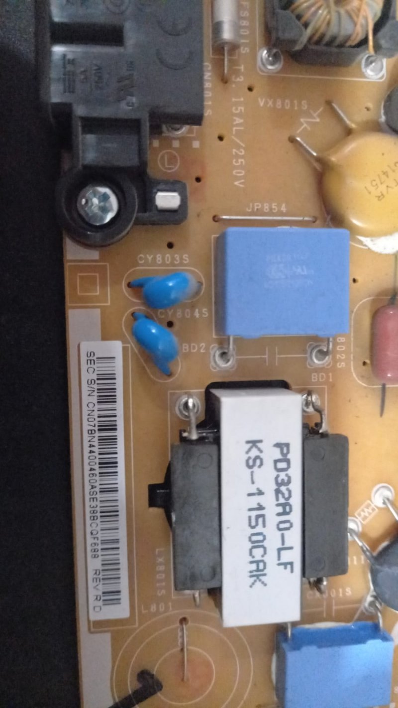 BN44-00460A , PD32AF BSM , PSLF800A03C , SAMSUNG UE32D5000PW , SAMSUNG UE32D5000 , POWER BOARD , Besleme 