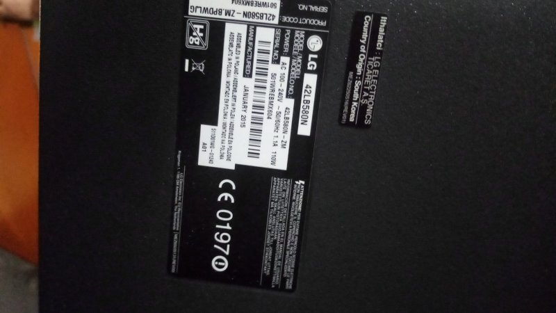 LG 42LB580N EAX65610905 (1.0) MAİNBOARD ANAKART