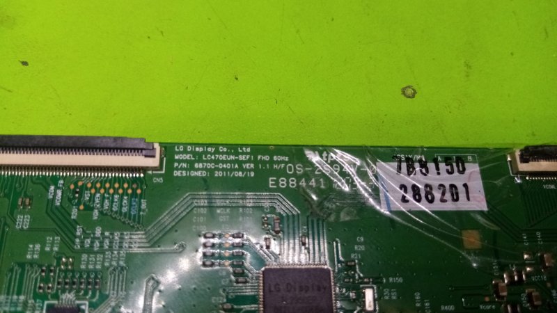 SEG 42980 FHD  6870C-0401A 7B815D2882D1  T-Con Board