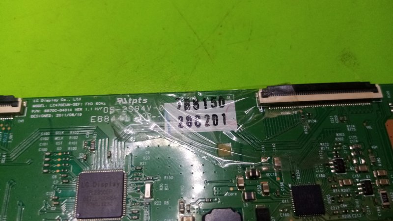 SEG 42980 FHD  6870C-0401A 7B815D2882D1  T-Con Board