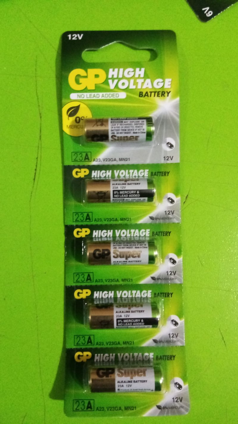 GP 5'li 23A 12V Alkalin Spesifik Pil (5 adet)