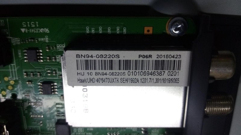 SAMSUNG UE40JU6470 BN41-02344B BN94-08220S ANAKART MAİNBOARD