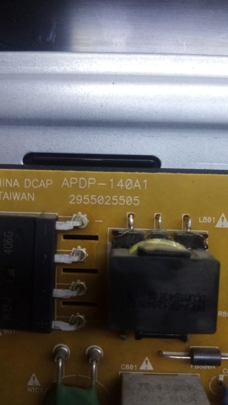 GRUNDİG 43-VLE-5537, APDP-140A1, 2955025505 POWER BESLEME