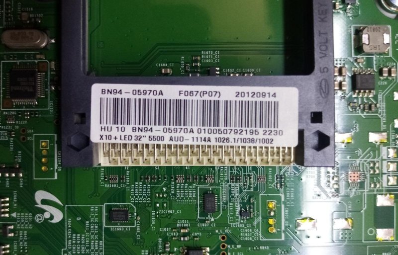 SAMSUNG UE32ES5500 BN41-01812A BN94-05970A ANAKART MAİNBOARD