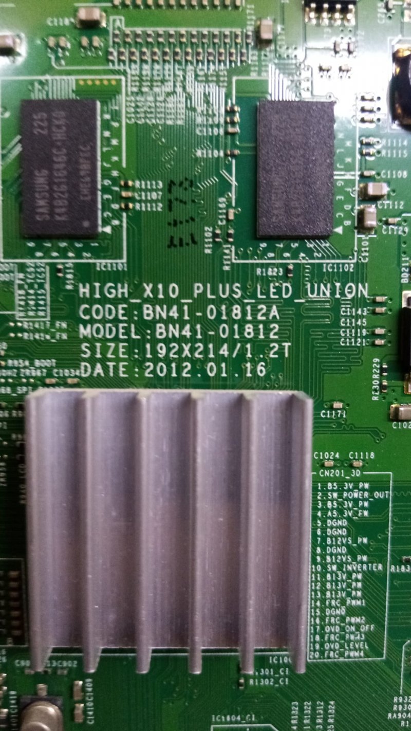 SAMSUNG UE32ES5500 BN41-01812A BN94-05970A ANAKART MAİNBOARD