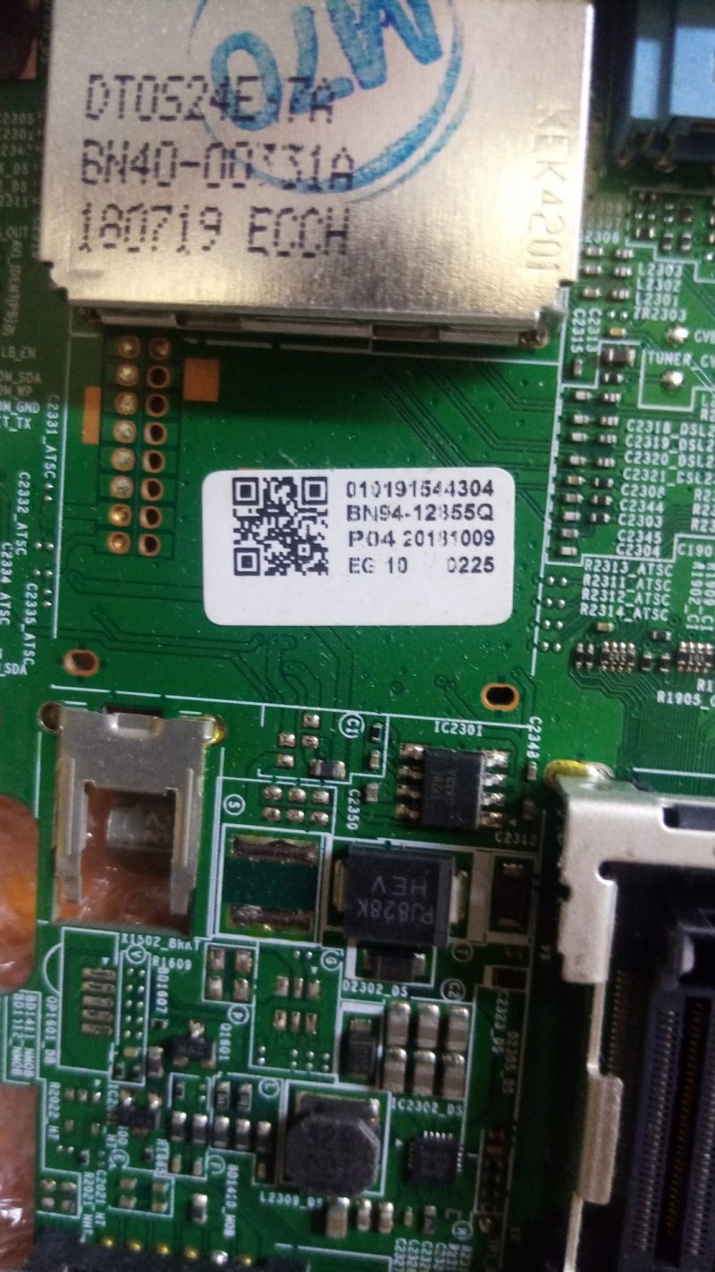 Samsung UE55NU7300 BN41-02635A BN94-12855Q ANAKART MAİNBOARD