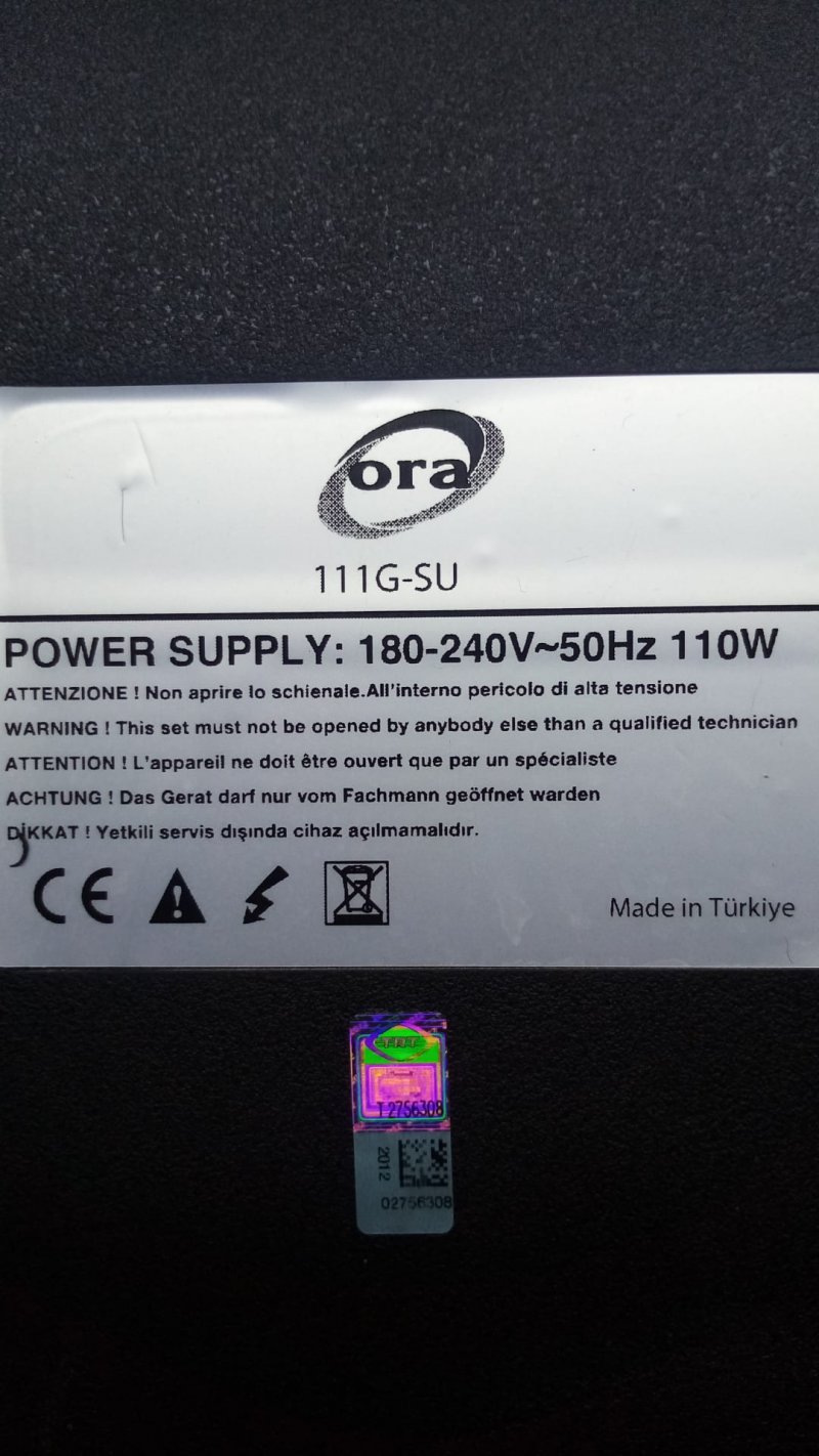 ORA 111G-SU AY118P-4SF01 REV:1.0 3BS0025414 BESLEME KARTI