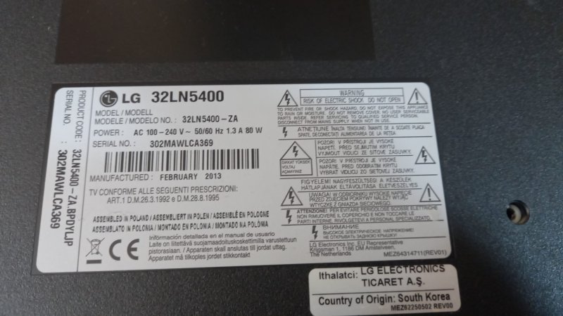 Lg 32mb25hm-P , Lg 32ln5400  Tv Ayağı , Tv Ayak