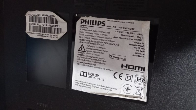 PHILIPS, 40PFK4309/12  47PFK6309  715G6316-K01-000-004I  TUŞ TAKIMI     ORJİNAL İKİNCİ EL ÜRÜN
