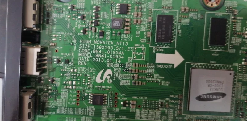BN41-01954A, BN94-06165W, SAMSUNG UE40F6100 MAİNBOARD ANAKART