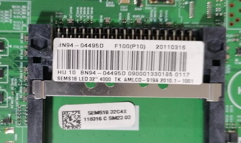 BN41-01549C, BN94-04495D, SAMSUNG UE32C4000 MAİNBOARD ANAKART